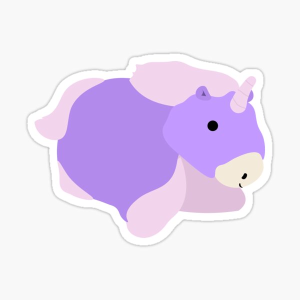 Artikel-Vorschau von Lila Einhorn Kissen Haustier, designt und verkauft von kingofmyheart.
