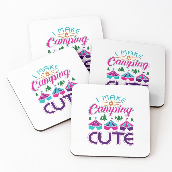 Item preview, Glamping Gifts Women Funny - I Make Camping Cute designed and sold by jaygo.