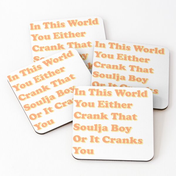 Item preview, Crank That Souja Boy Tweet Retro Typography designed and sold by Freshfroot.