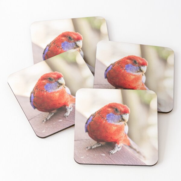 Item preview, Crimson Rosella designed and sold by Blue Chipmunk Design.
