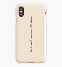 This is not a phone. iPhone Case