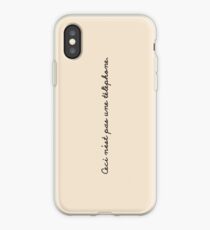 This is not a phone. iPhone Case
