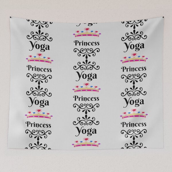 Artikelvorschau, mit diesem lustigen Yoga Princess Design entworfen und verkauft von Cool-Cat-POD.