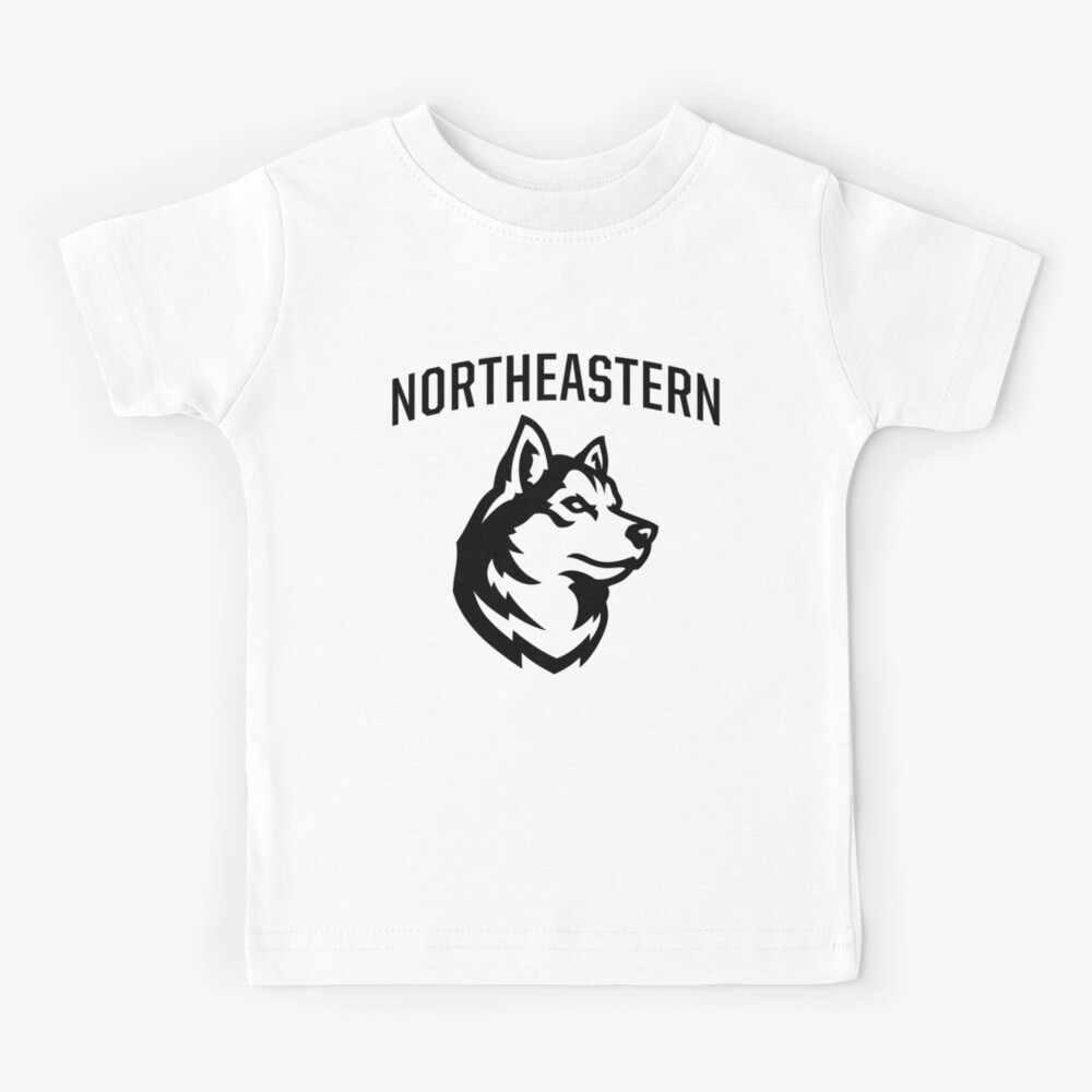 "Northeastern Huskies primary" Kids TShirt for Sale by Redbubble