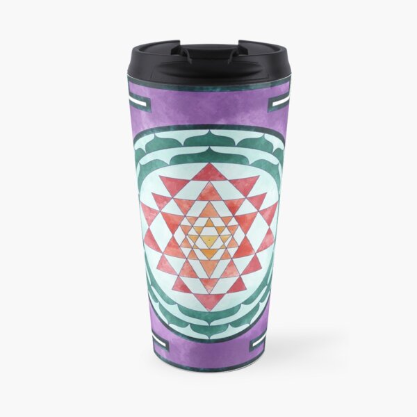 Sri Yantra 08 Travel Mug