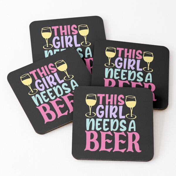 Item preview, This Girl Needs A Beer designed and sold by MoTeesMo.