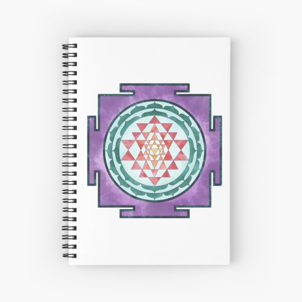 Sri Yantra 08 Spiral Notebook