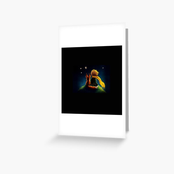 Le petit Prince Carte de vœux