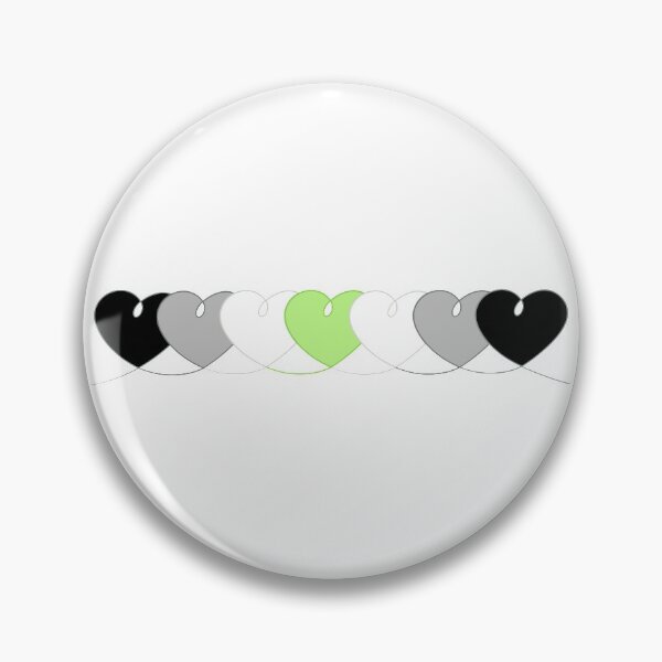 Item preview, Agender Pride Hearts designed and sold by TheCurioArtShop.