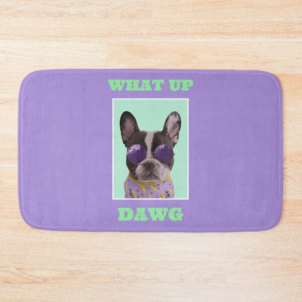 Item preview, What Up Dawg Cute Pug Wearing Banana Tee designed and sold by thefunstreet.