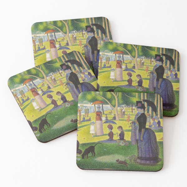 Item preview, Painting Art, George Seurat Paintings Artist,  A Sunday On La Grande Jatte designed and sold by SasyJamArt.