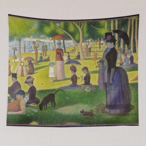 Item preview, Painting Art, George Seurat Paintings Artist,  A Sunday On La Grande Jatte designed and sold by SasyJamArt.
