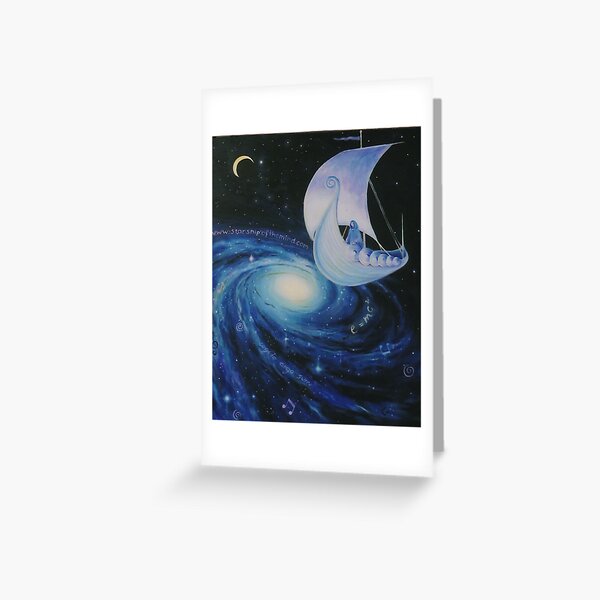 StarShip of the Mind Greeting Card
