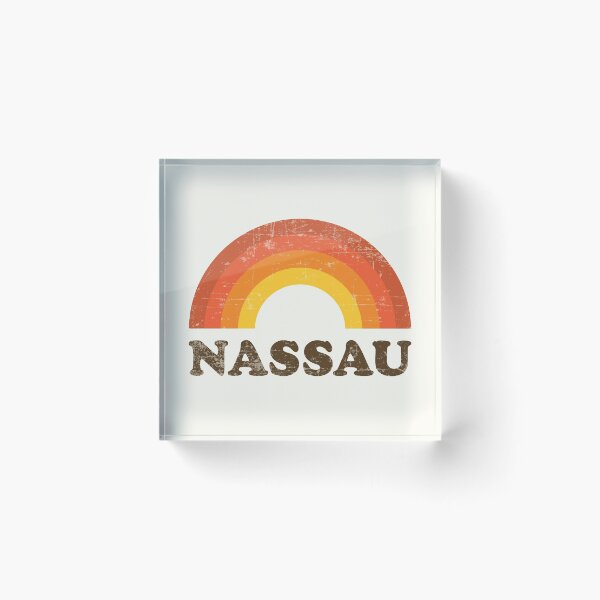 Item preview, Vintage Nassau Vacation Souvenir Retro Rainbow designed and sold by Delightfully Cynical.