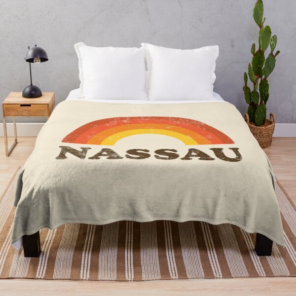 Item preview, Vintage Nassau Vacation Souvenir Retro Rainbow designed and sold by Delightfully Cynical.