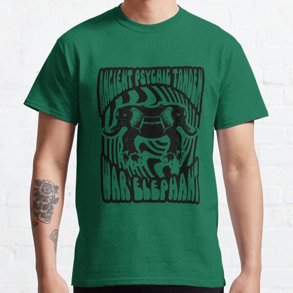Ancient physic tandem war elephant Classic T-Shirt
