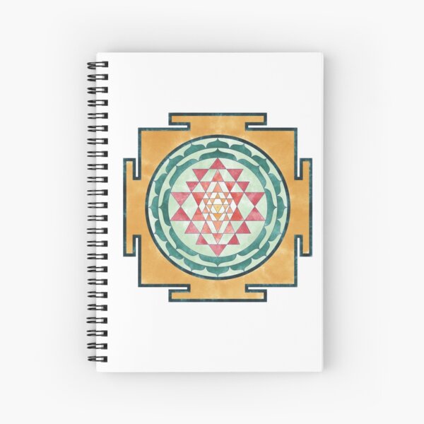 Sri Yantra 07 Spiral Notebook