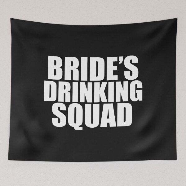 Item preview, Bride Drinking Squad Bachelorette Party Hens Night designed and sold by losttribe.