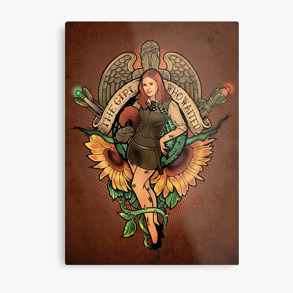 The Girl Who Waited Metal Print