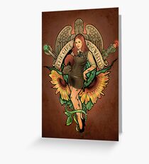The Girl Who Waited Greeting Card