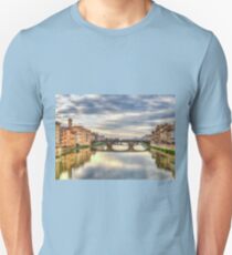 Arno River Florence Italy Unisex T-Shirt