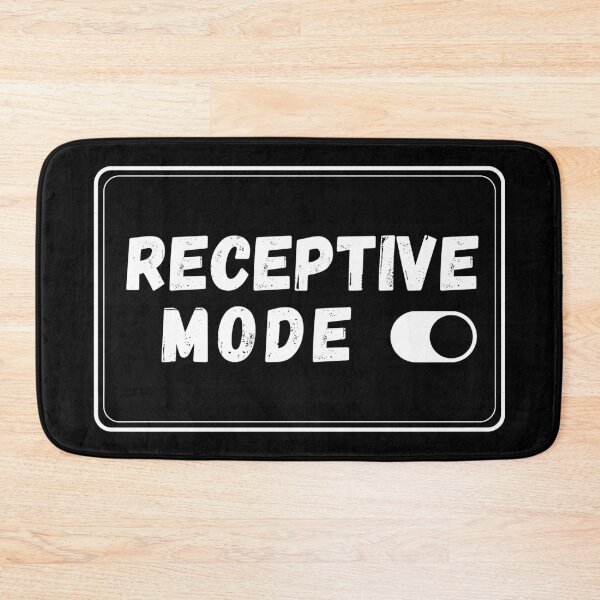 Item preview, RECEPTIVE MODE | Law of Attraction (White Font) designed and sold by RonVivero.