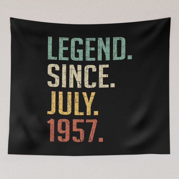 Item preview, Legend Since July 1957 63rd Birthday Gift 63 Years Old Vintage July 1957 designed and sold by Takatv.