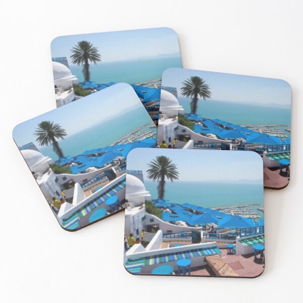 Item preview, Blue Tunisian Views designed and sold by marouma123456.