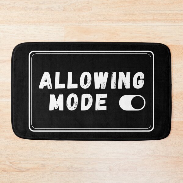 Item preview, ALLOWING MODE (White Font) | Law of Attraction  designed and sold by RonVivero.