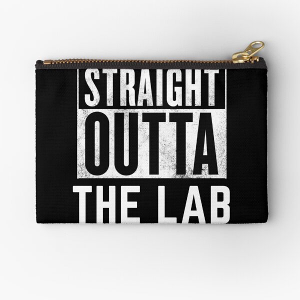 Item preview, STRAIGHT OUTTA THE LAB  Medical Laboratory FUNNY   Microbiology designed and sold by Hippiesole.