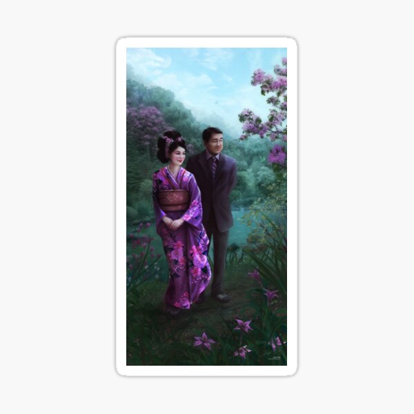 The Sakura Garden Sticker