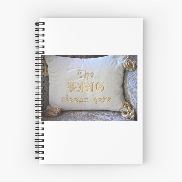 Item preview, PILLOW ART-THE KING SLEEPS HERE-SERIES 4 designed and sold by JAYMILO.