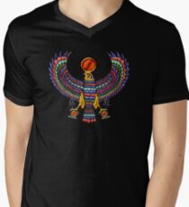 Ancient Egyptian God Horus (t-shirt) Men's V-Neck T-Shirt