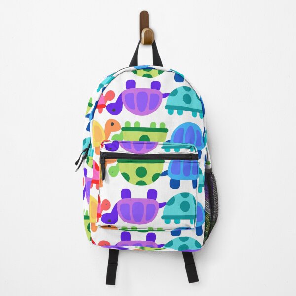 Item preview, Cute Colorful Turtle Pattern - White Background designed and sold by Easy Breezy.