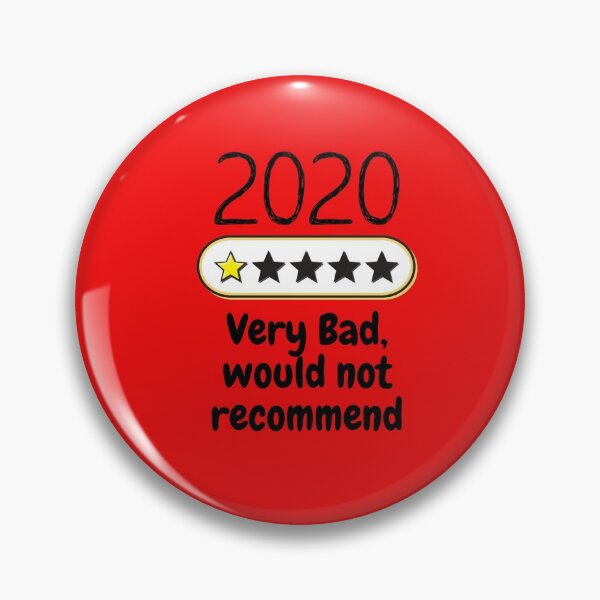 Item preview, 2020 Would Not Recommend T-Shirt, 2020 1 Star Rating, 2 Star, 2020 Shirts, Trending        designed and sold by 4evercool.