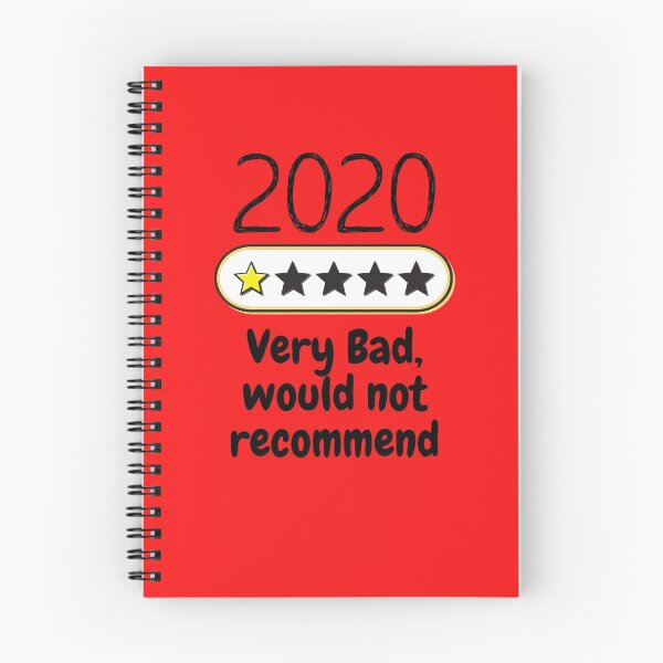 Item preview, 2020 Would Not Recommend T-Shirt, 2020 1 Star Rating, 2 Star, 2020 Shirts, Trending        designed and sold by 4evercool.