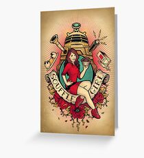 Souffle' Girl Greeting Card