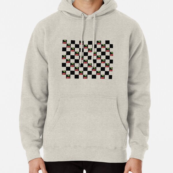 checkerboard childish hoodie