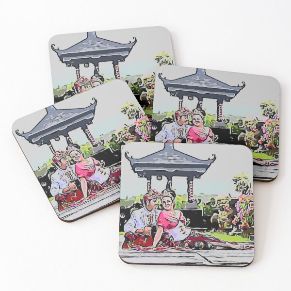 Item preview, Balinese wedding - happy couple designed and sold by LittleAngy.