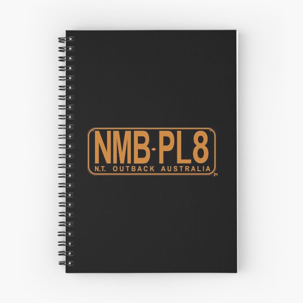 Item preview, NMB.PL8 NT Number Plate T-Shirt Product Deisgn Custom Ochre and Transparent Background License Plate designed and sold by JohnnyMyass.