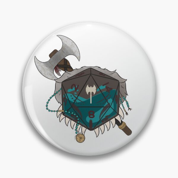 Item preview, Barbarian D20 designed and sold by LittlePoofs.
