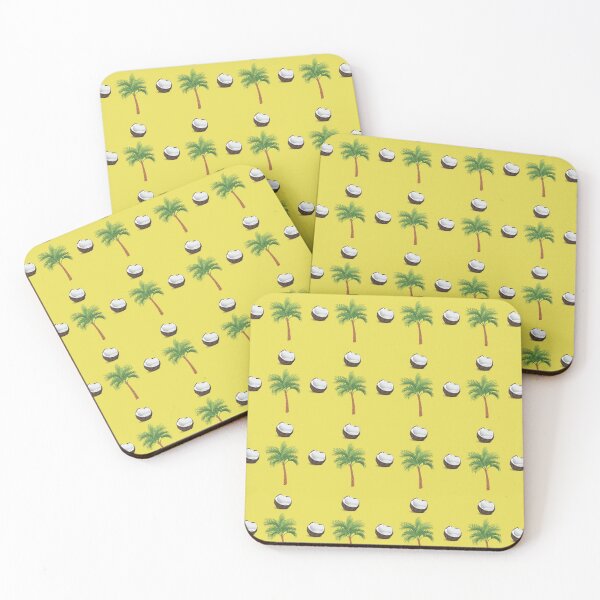 Item preview, Coconut Palm Trees Tropical Pattern, Funny Summer Caribbean Palm Tree Gift designed and sold by PrintOfi.