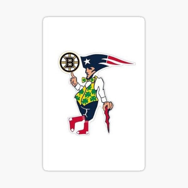 Boston Guy Sport Teams Fan Patriots Celtics Bruins Red Sox Vinyl Sticker  Decal
