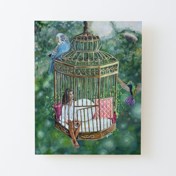 Free Wood Mounted Print