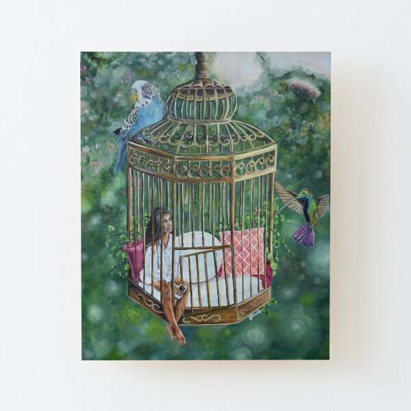 Free Wood Mounted Print