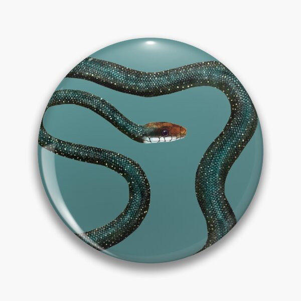 Item preview, Speckled Racer (Drymobius margaritiferus) Digital Painting designed and sold by Inuyasha907.