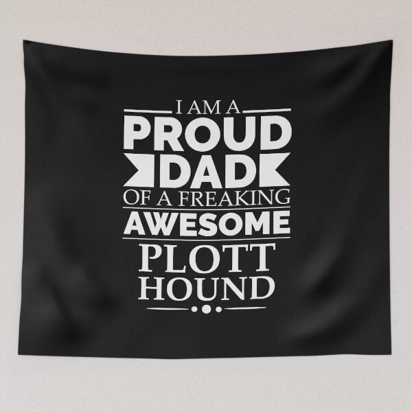 Item preview, Proud dad plott hound Dog Dad Owner Father's Day designed and sold by losttribe.