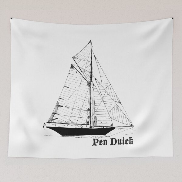 Item preview, Pen Duick (Sketch) designed and sold by TheLostBreton.