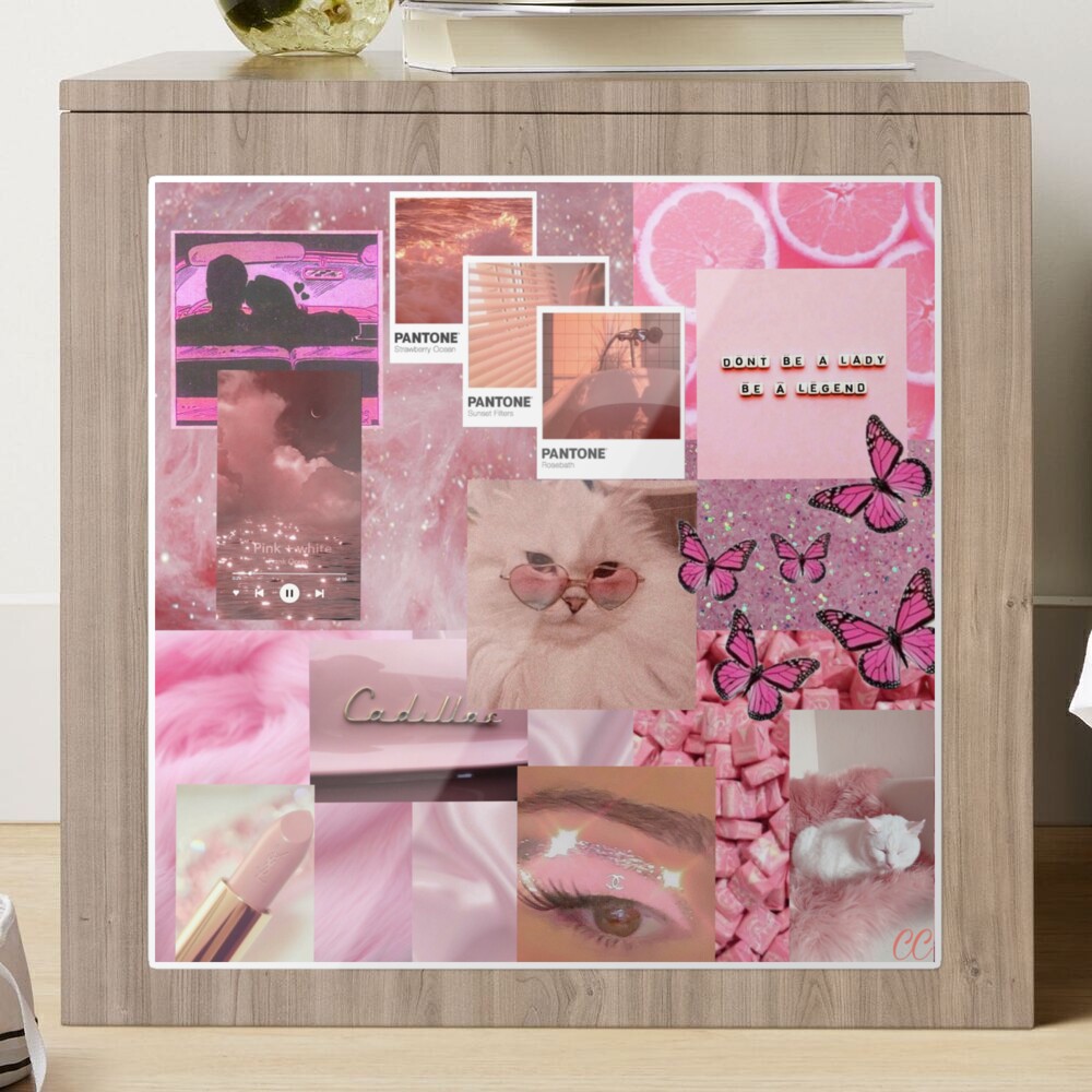 Pink Y2K Wall Collage Kit DIGITAL DOWNLOADS 46 Pcs 