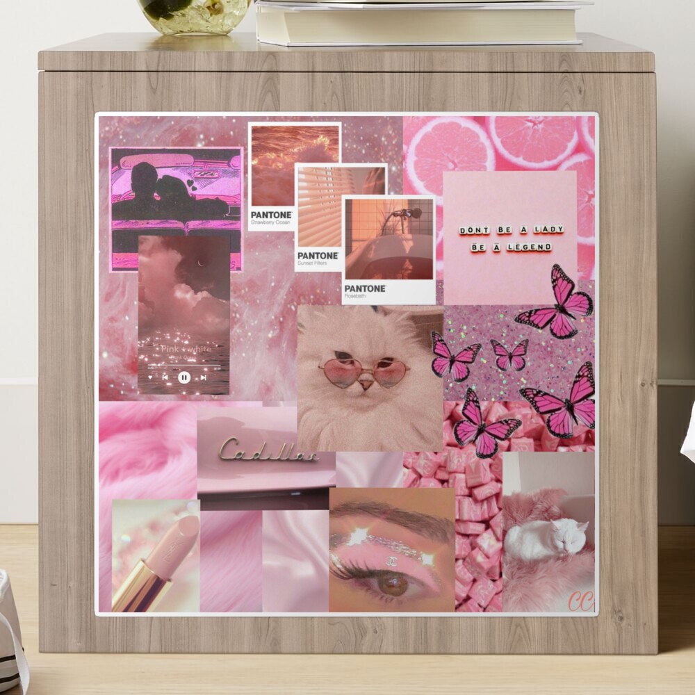 Pink Y2K Wall Collage Kit DIGITAL DOWNLOADS 46 Pcs 